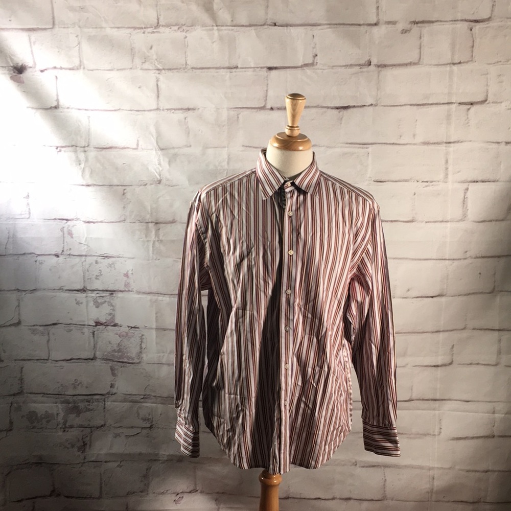 Robert Graham Striped Button Down Shirt
